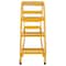Vestil 3.33 ft Grip Strut Steel Stepladder W/ Casters LAD-DD-P-18-4-G - alternate 7
